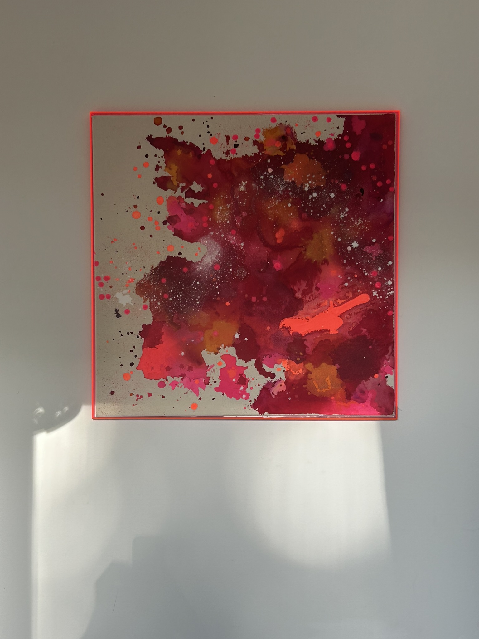 Eruption, 2025, Acryl auf roher Baumwollleinwand, Ansicht 11